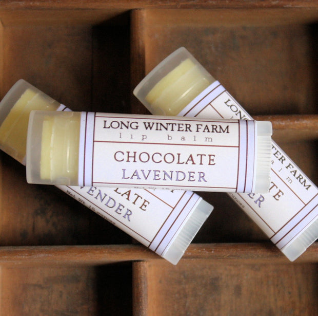 Chocolate Lavender Lip Balm