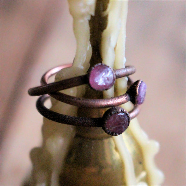 Pink Tourmaline Ring