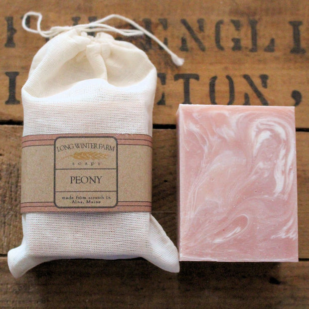 Peony Cold Process Soap